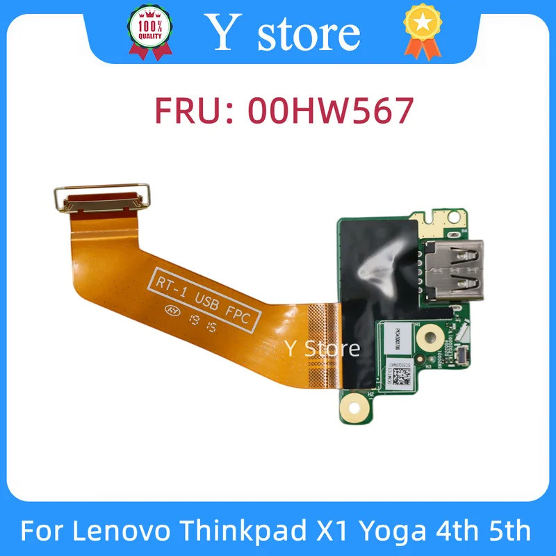 Y Store Original USB Power SW Subcard สําหรับ Lenovo ThinkPad X1 โยคะ 4th 5th แล็ปท็อป FRU 00HW567 0