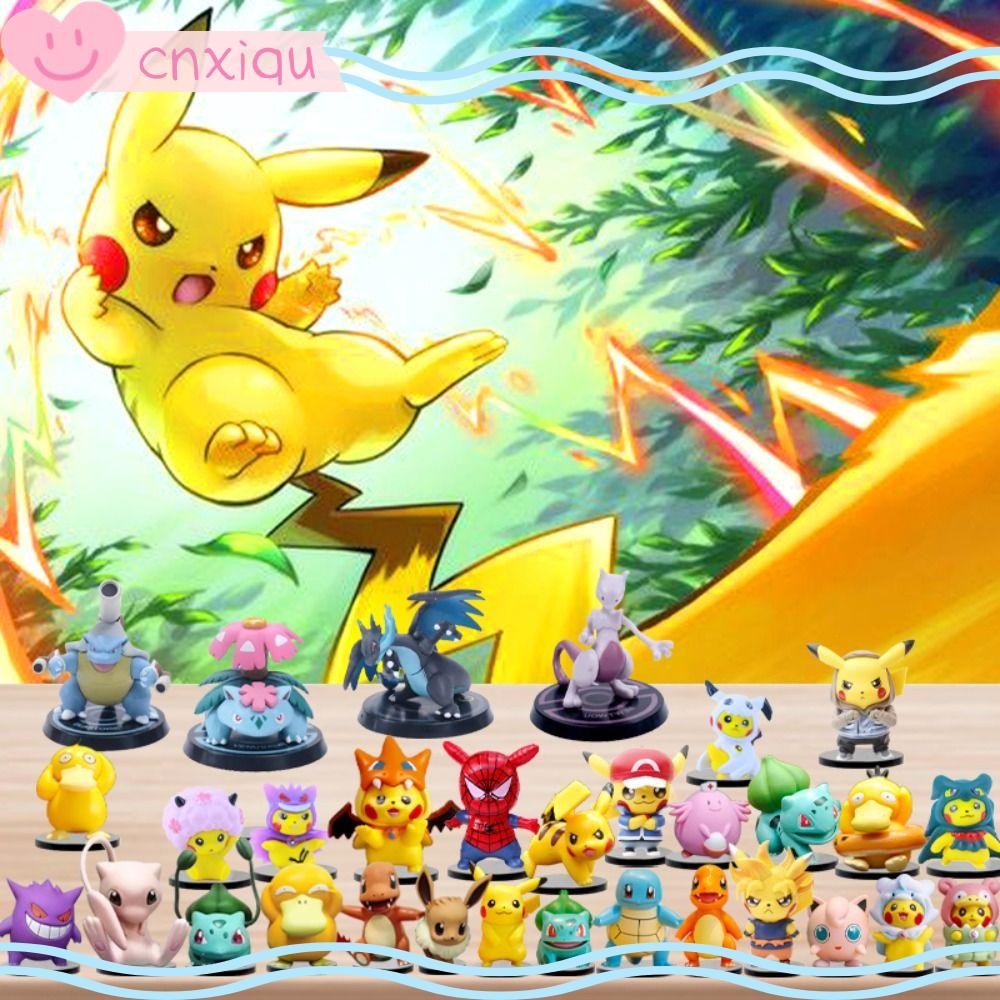 CNXIQU Pokémon Christmas Advent Calendar, Xmas Gift Box Christmas Counting Calendar, Classic Action 