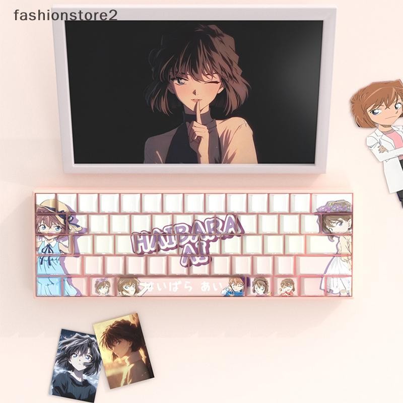 [fsh] 74 คีย์อะนิเมะ Anita Hailey Keycaps สไตล์การ์ตูนคีย์บอร์ด Key Caps สําหรับ 61/64/68 Wotting Ez