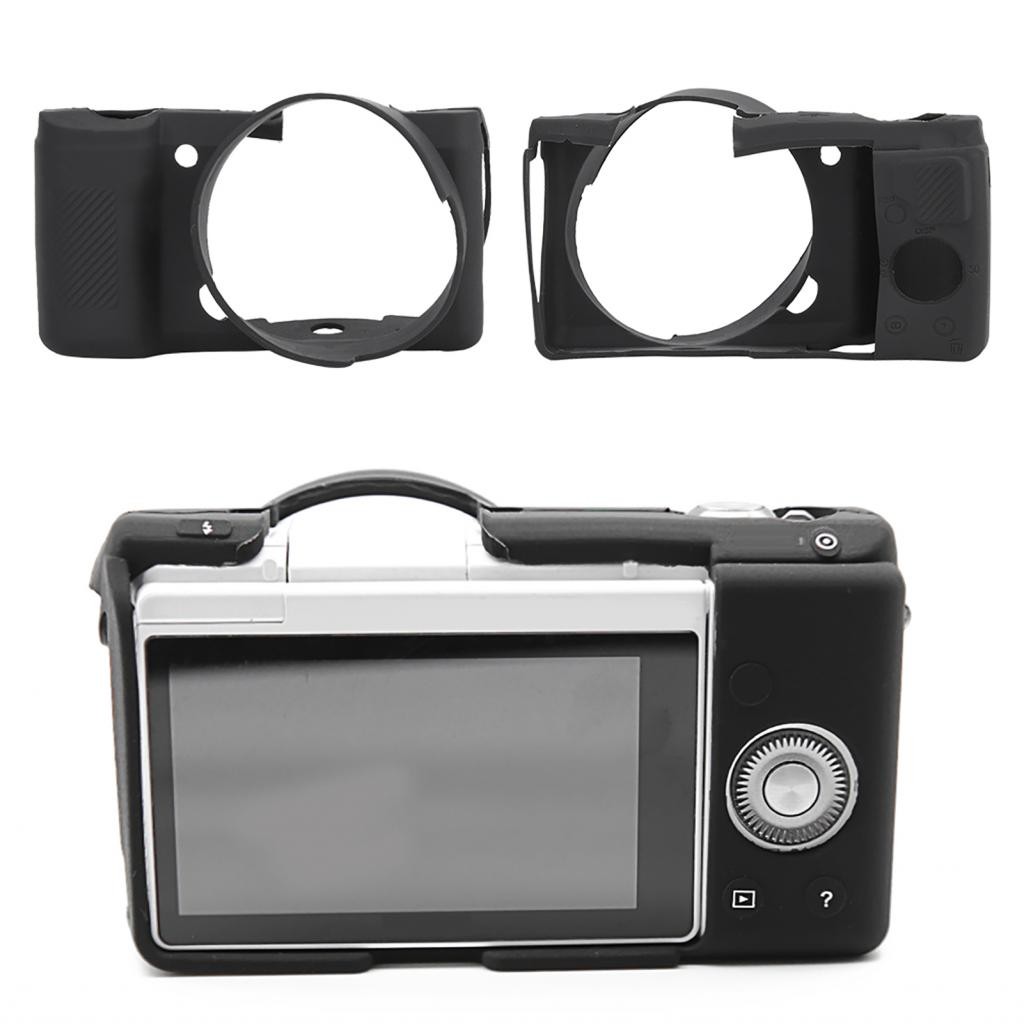 Phoenixshop VBESTLIFE Camera Case Protective in Silicone Soft Cover Skin สําหรับกล้อง A5000 A5100