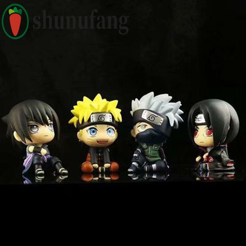 UNUF Action Figure สําหรับของขวัญรูปของเล่น Uchiha Itachi Kakashi Uchiha Sasuke ของเล่น