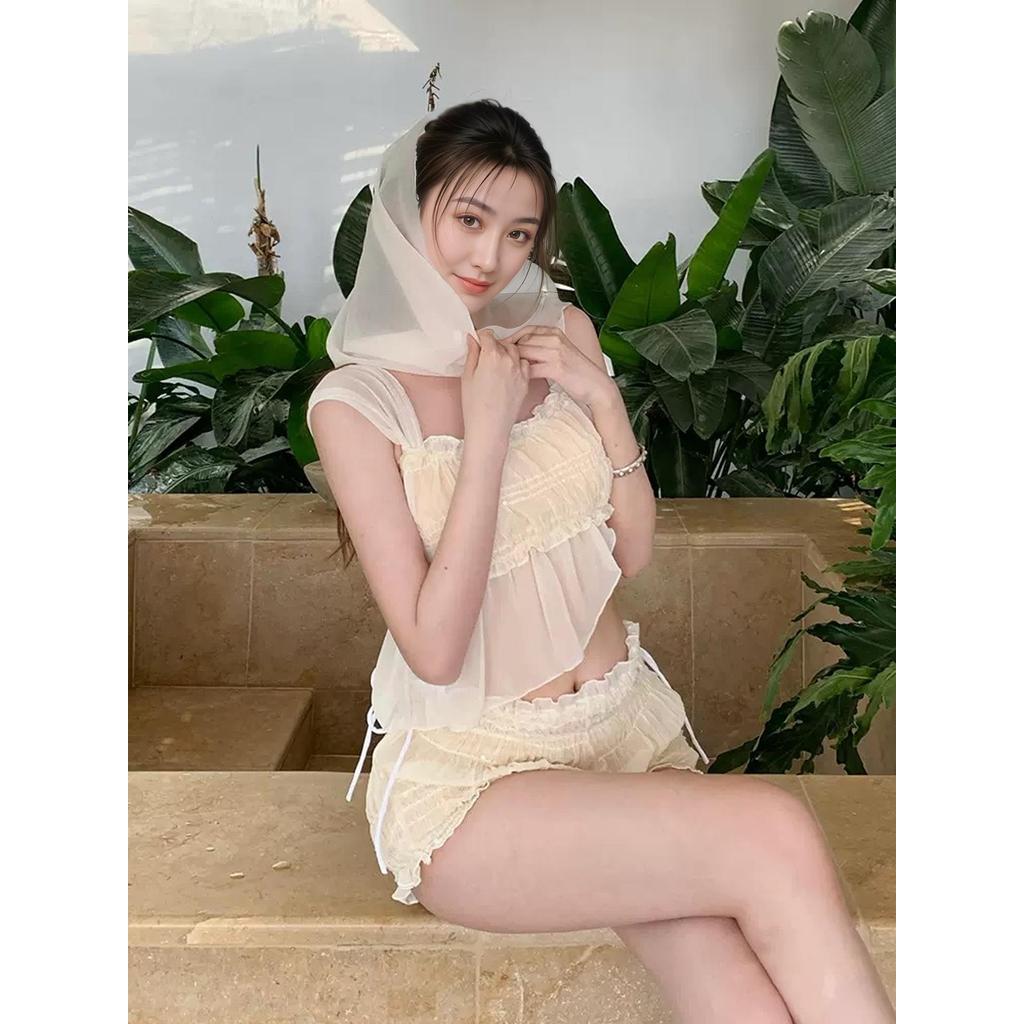 💕beachgirl💕ชุดว่ายน้ําแฟชั่น ชุดไปทะเล sexy สไตล์สาวฮอต ใหม่ การออกแบบที่เป็นเอกลักษณ์ ส่งไวจากไทย - รูปที่ 2