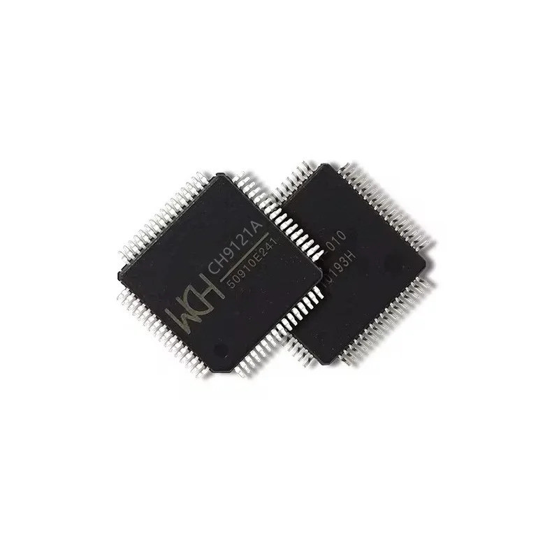 WCH CH9121A LQFP64M Network Serial Port Transceiver 5 ชิ้น/ล็อต