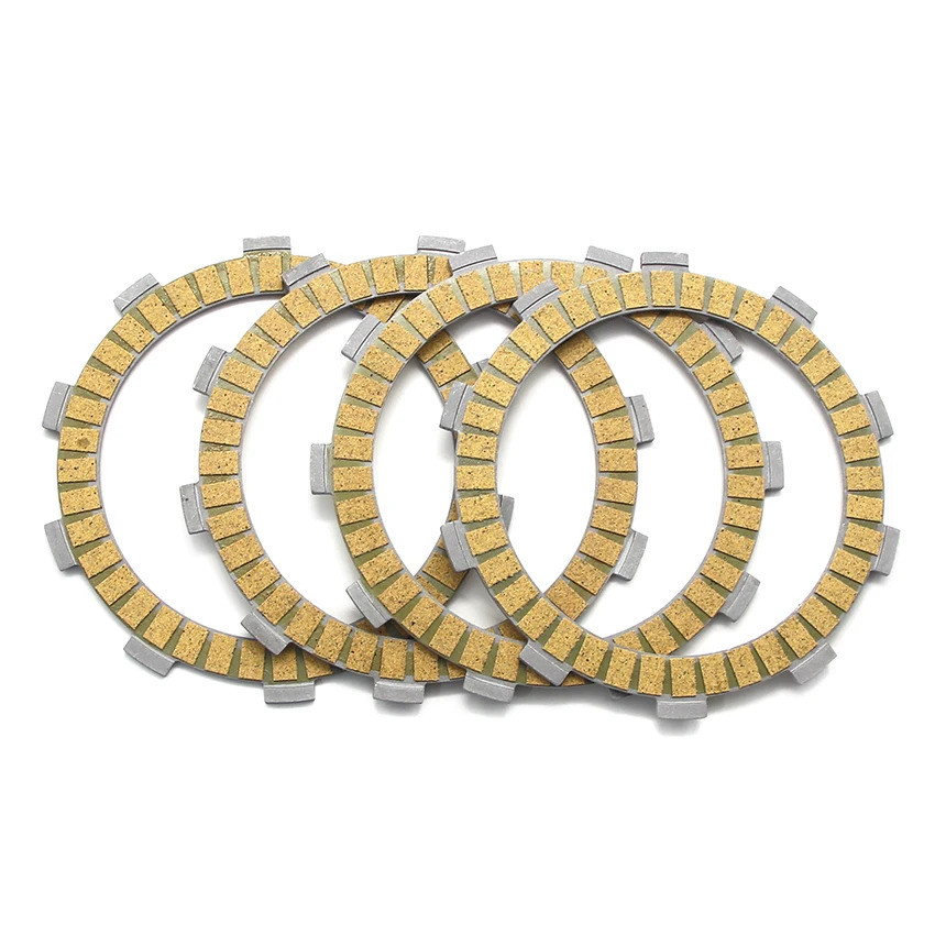 รถจักรยานยนต์คลัทช์แรงเสียดทานแผ่นชุดสําหรับ Yamaha มอเตอร์ SR125 SE XT125J XT125KC XT125K XT125 3YU