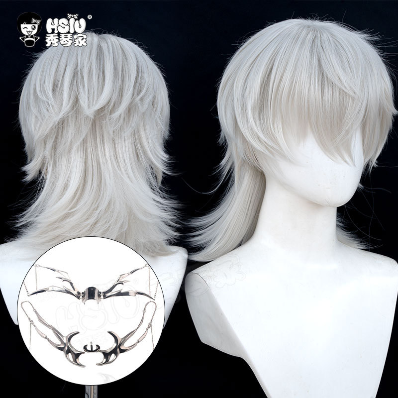 【พร้อมส่ง】love and deepspace cosplay wig merch Caleb Sylus Zayne Rafayel mc costume for women คอสเพล