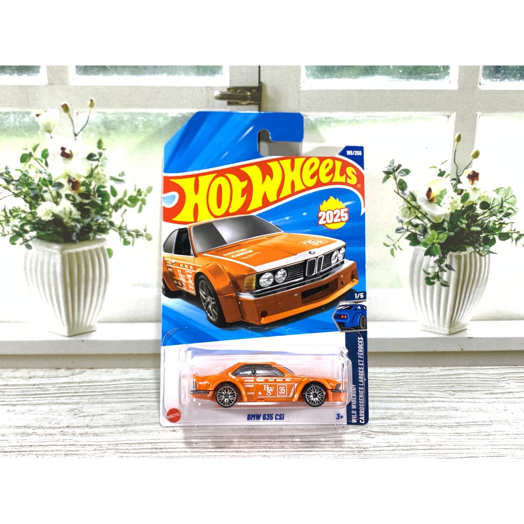 ล้อร้อน BMW 635 CSI 35 ORANGE 2025 DIECAST HOTWHEELS