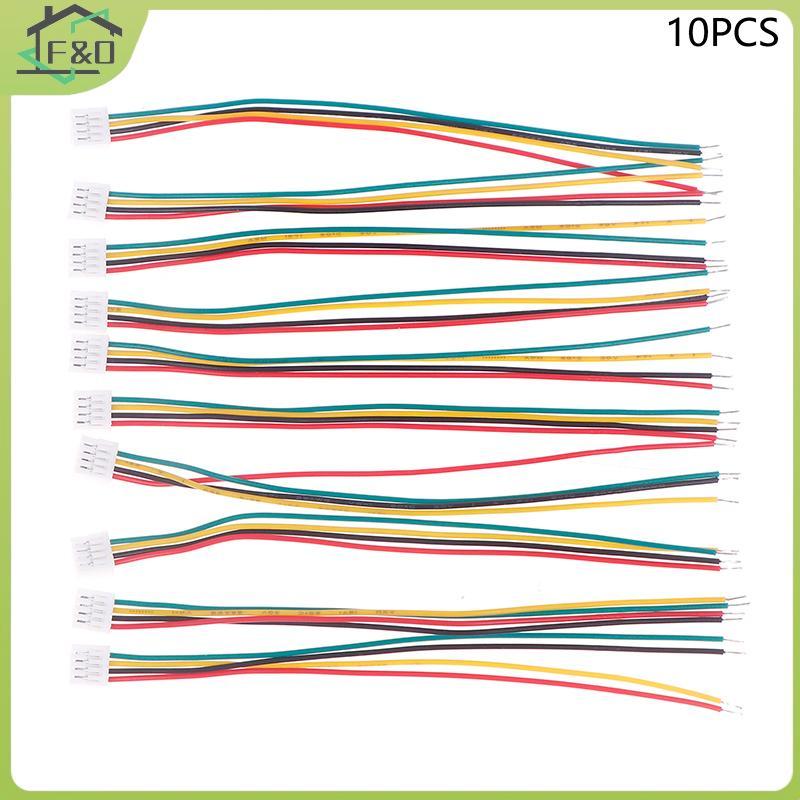 F&O 10 ชิ้น GH1.25 4 P/5 P/6 Pin JST GH Series 1.25 Connector พร้อมสายไฟ 10 ซม. 1571 28 AWG 1.25 มม.