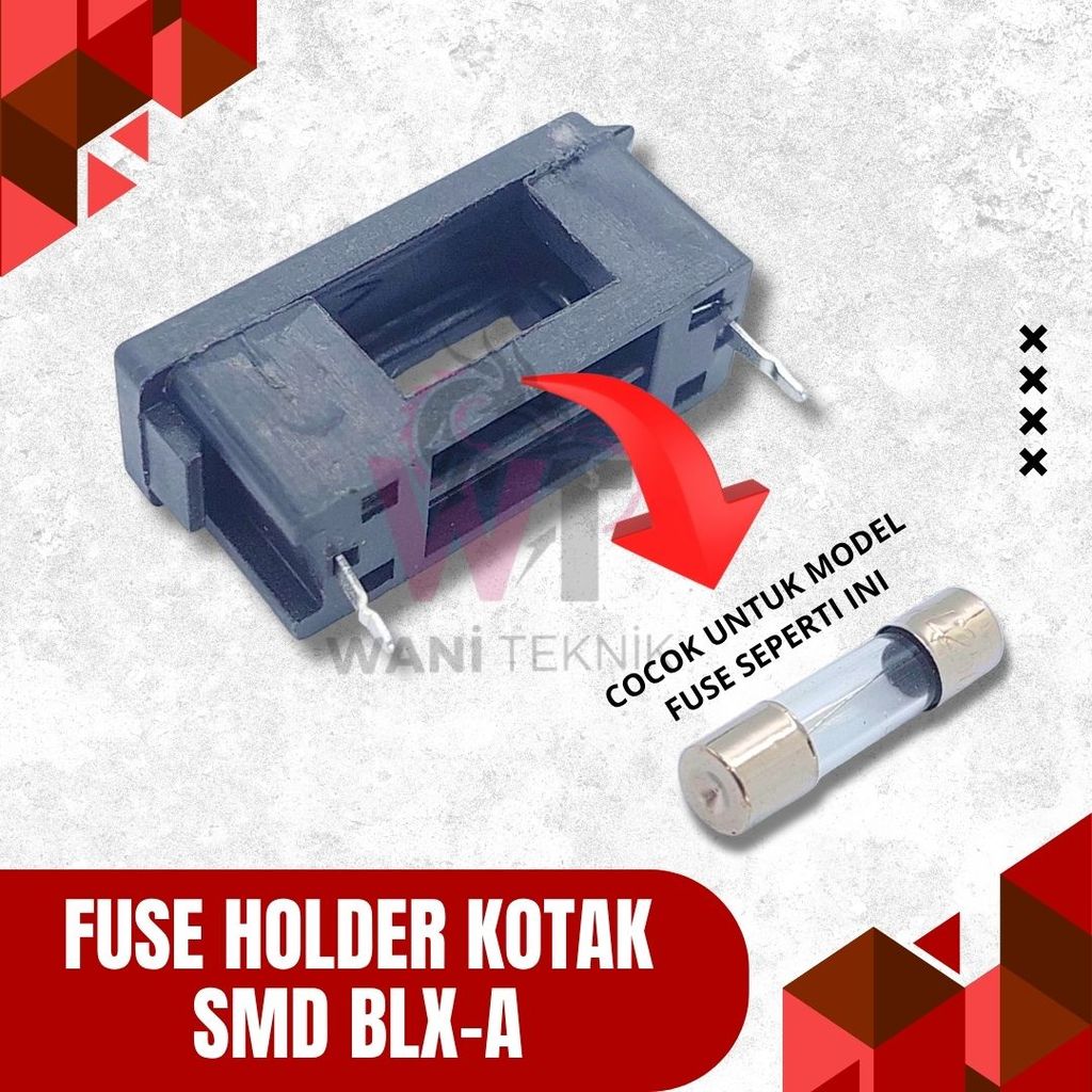 กล่องฟิวส์ SMD BLX-A | ที่วางฟิวส์แก้ว 5x20 สําหรับ PCB