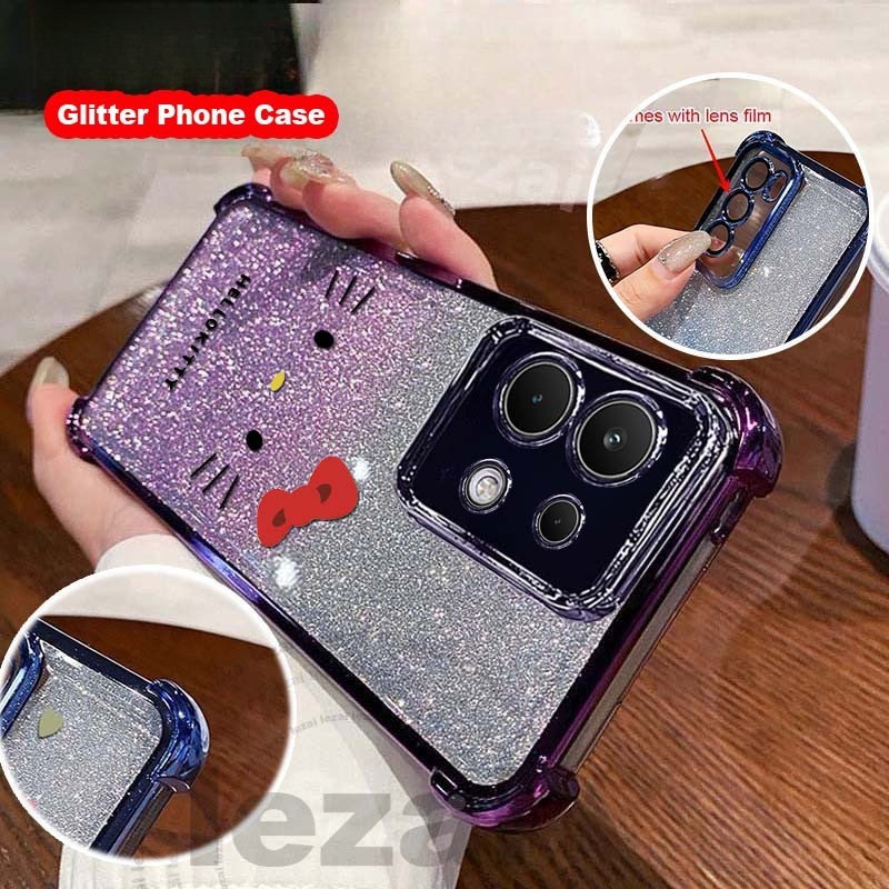 เคสOPPO A6 Pro A6Pro A6X A6i เคสOPPOA6Pro 6 Pro 5G 2025เคสSoft Shining กันกระแทก Glitter ปกหลังสําหร