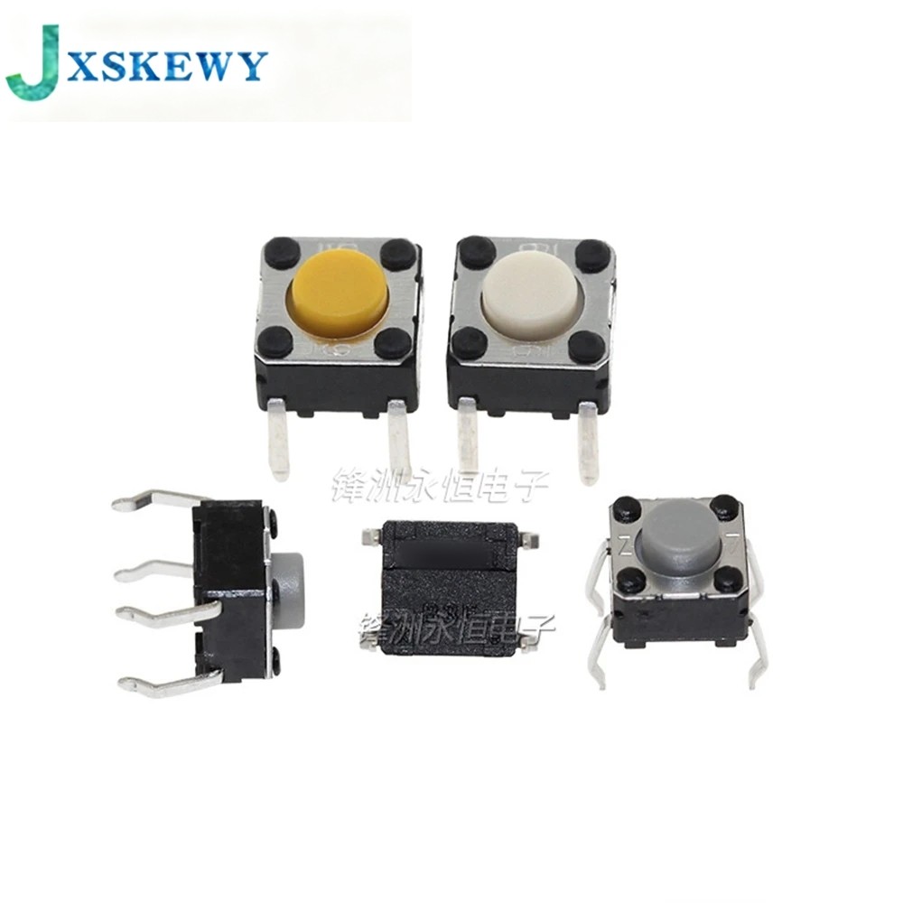 10 ชิ้น/ล็อต Micro Tact สวิทช์ B3F-1002/1022/1005/1072/1000/1062 6*6 มม.