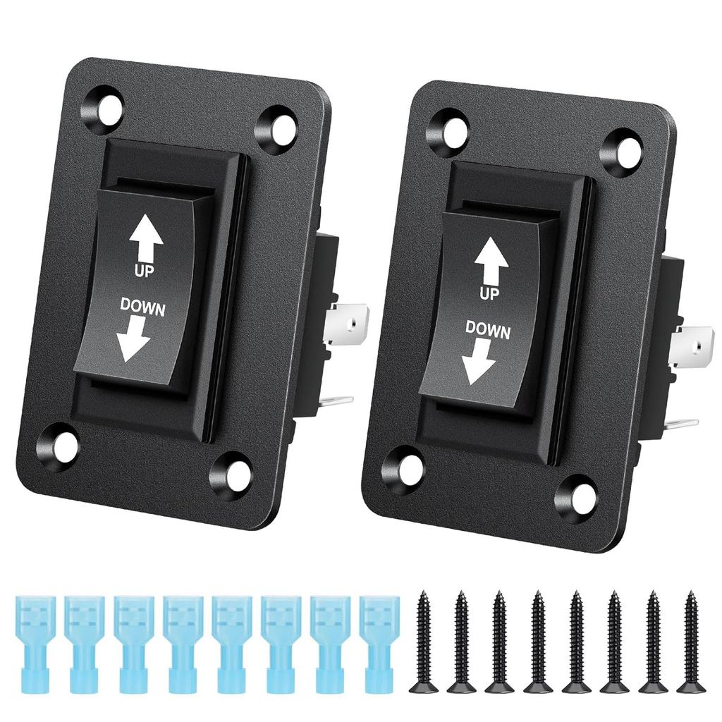 Linkstyle UP Down Momentary Reverse Switch, 2 ชิ้น 30A DPDT Polarity Reversing Momentary Switch สําห
