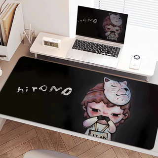 แผ่นรองเมาส์ Hirono HD พิมพ์ Seaming แผ่นรองเมาส์กันน้ําแผ่นรองเมาส์สําหรับเล่นเกมกันลื่น