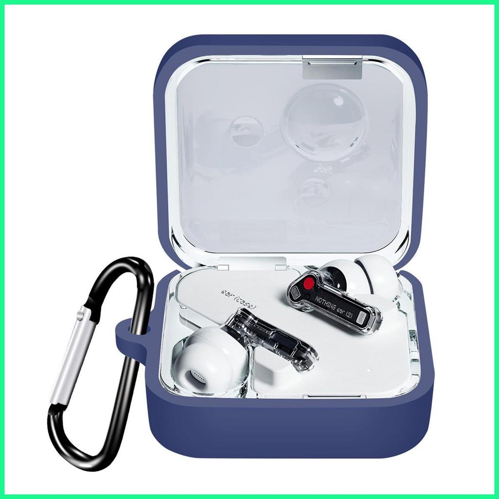 สีทึบซิลิโคนสําหรับ Nothing Ear2 หูฟังฝาครอบป้องกันสําหรับ Nothing Ear 2 หูฟังซิลิโคน juaph