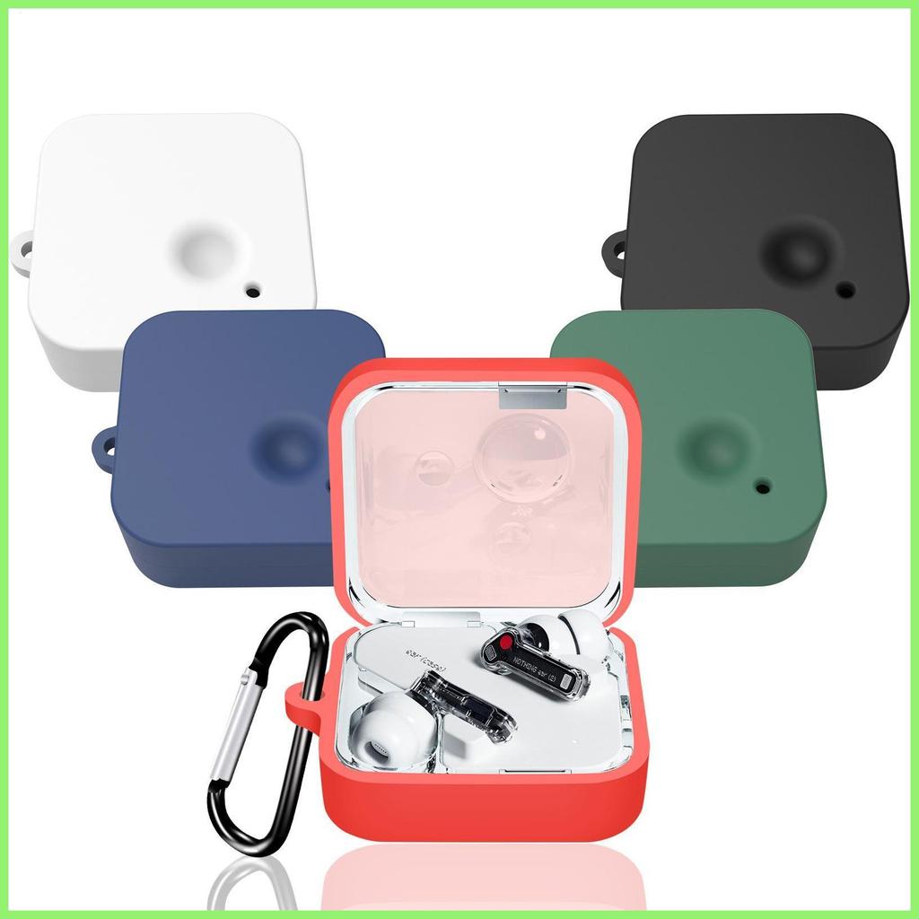 ฝาครอบซิลิโคนสําหรับ Nothing Ear2 หูฟังซิลิโคนสีทึบฝาครอบป้องกันสําหรับ Nothing Ear 2 หูฟัง tamph