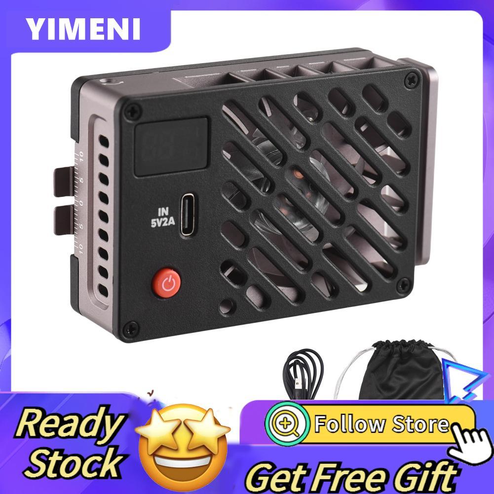 Yimeni-th Universal กล้องพัดลมระบายความร้อนระบบภายนอกพร้อมจอแสดงผล OLED USB เปลี่ยนสำหรับ Sony A7M4/