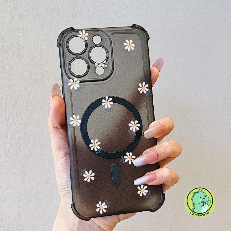 Magnetic Ice Mist เคสโทรศัพท์สําหรับ Honor X7D X6C 400 Pro Lite สมาร์ท X70i X70 Magic 8 Pro 5G 4G ฝา
