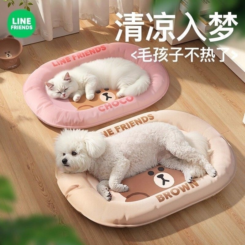 Pet Ice Mat Dog Cooling Mat TearResistant Cat Bed Dog Bed Summer Cooling Artifact Ice Bed Summer Sle