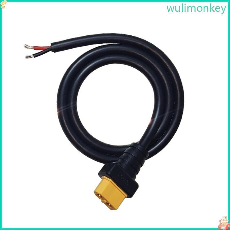 วู xt60ขั้วต่อหญิง xt60สายต่อสําหรับระยะไกลสถานีไฟฟ้าแบบพกพาแผงพลังงานแสงอาทิตย์ตัวเชื่อมต่อสายเคเบิ