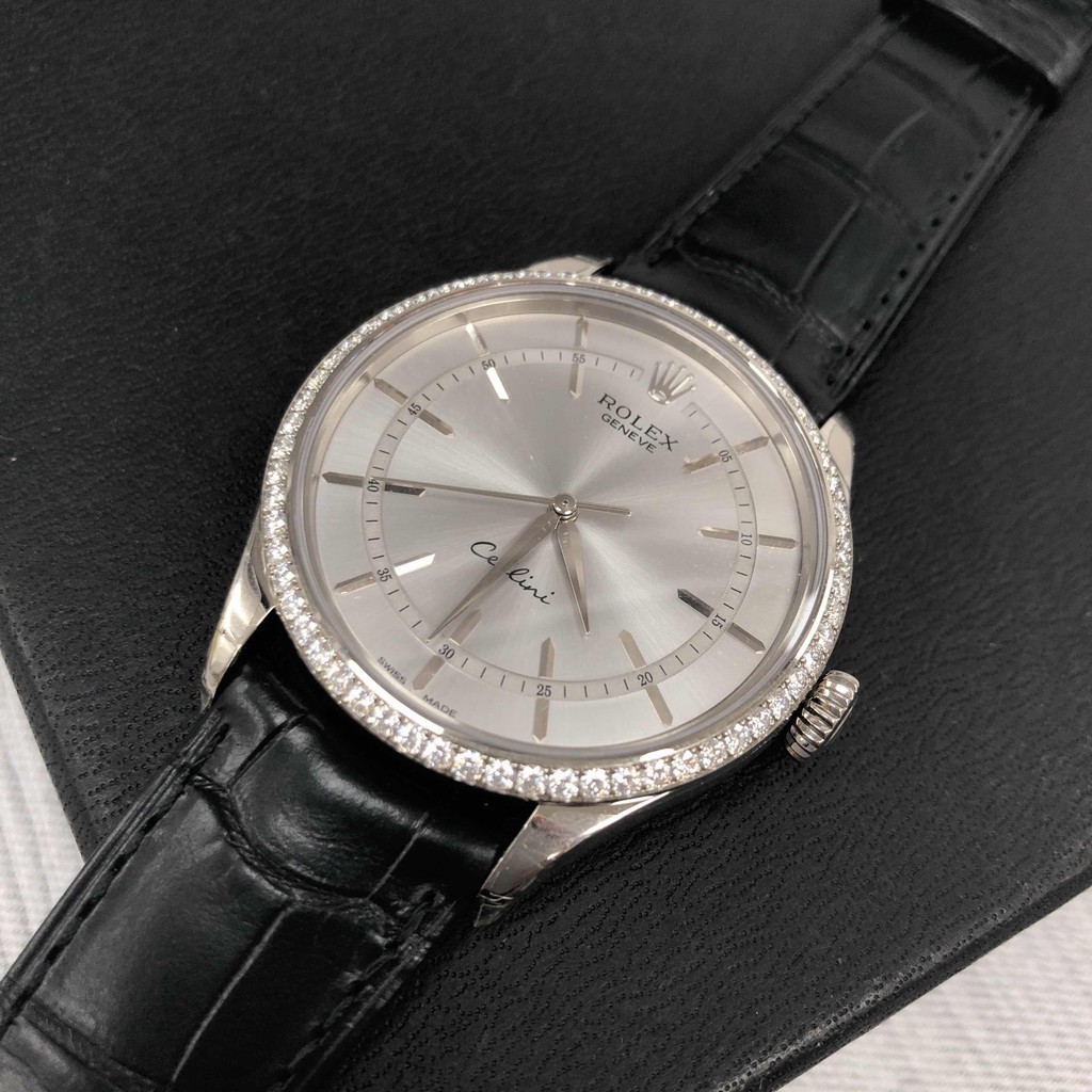 Rolex rotx Cellini Series Diamond 39mm นาฬิกาผู้ชาย 50709