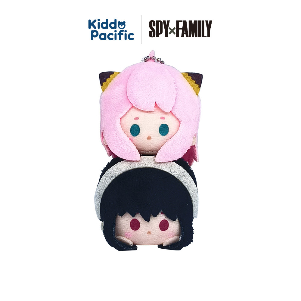 SPY X FAMILY ANYA AND STACK ON HEAD พลัชพวงกุญแจ