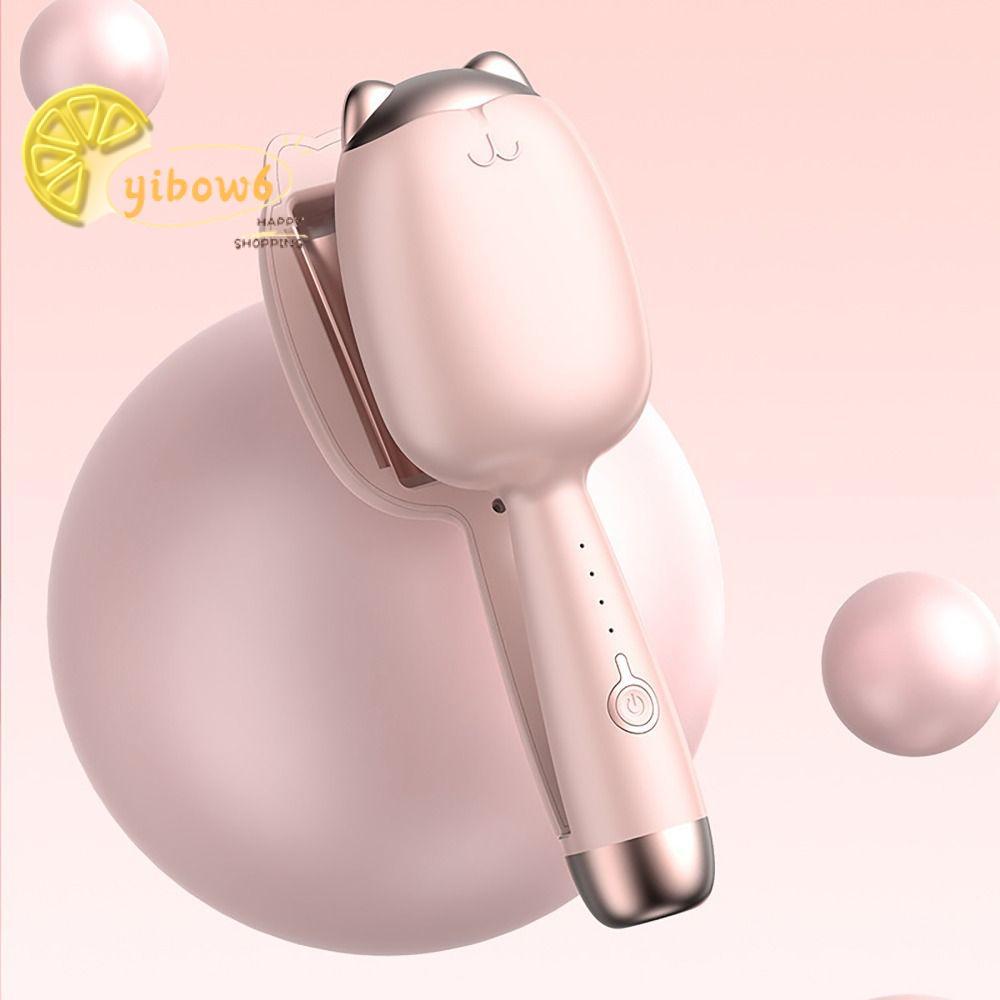 YIBOW เครื่องมือดัดผม, S รูป Anti Scald Hair Curling Irons, เครื่องมือจัดแต่งทรงผมแบบพกพา 32 มม. 3 เ