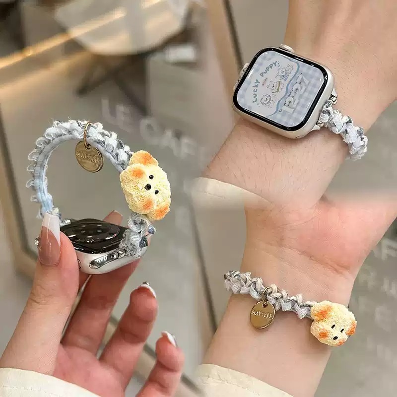 ลูกสุนัขการ์ตูนสําหรับ Huawei Watch Fit 5/Fit 5 Pro/Fit 4/Fit 4 Pro Watchband สายรัดข้อมือสําหรับ Huawei Watch Fit 3 สาย – โปรปัง