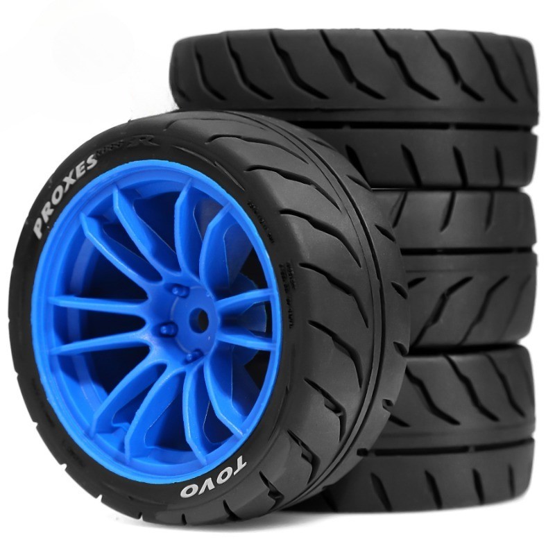 RC Racing ยางรถ WRC Rally Tyres 12 มม.Hex สําหรับ 1/10 RC บนแผนที่รถ Tamiya TT01 TT02 XV01 XV02 PTG-2 HSP HPI Kyosho MST อะไหล่