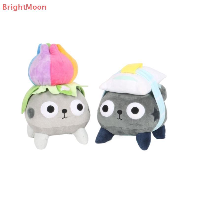 BrightMoon Dandys World ตุ๊กตาตุ๊กตา 9.84 นิ้ว Pebble จาก Dandys World Plushies ของเล่นยัดไส้รูปตุ๊ก