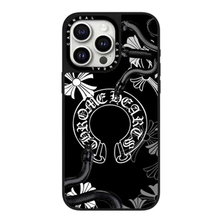 Drop proof CASENEALเคสโทรศัพท์สําหรับiPhone 17ProMax 17pro 17 air 16promax 16 15promax 15 14promax 13 13promax hard Case Chrome Hearts 12 12PromaxกรณีiPhone 11คุณภาพสูง