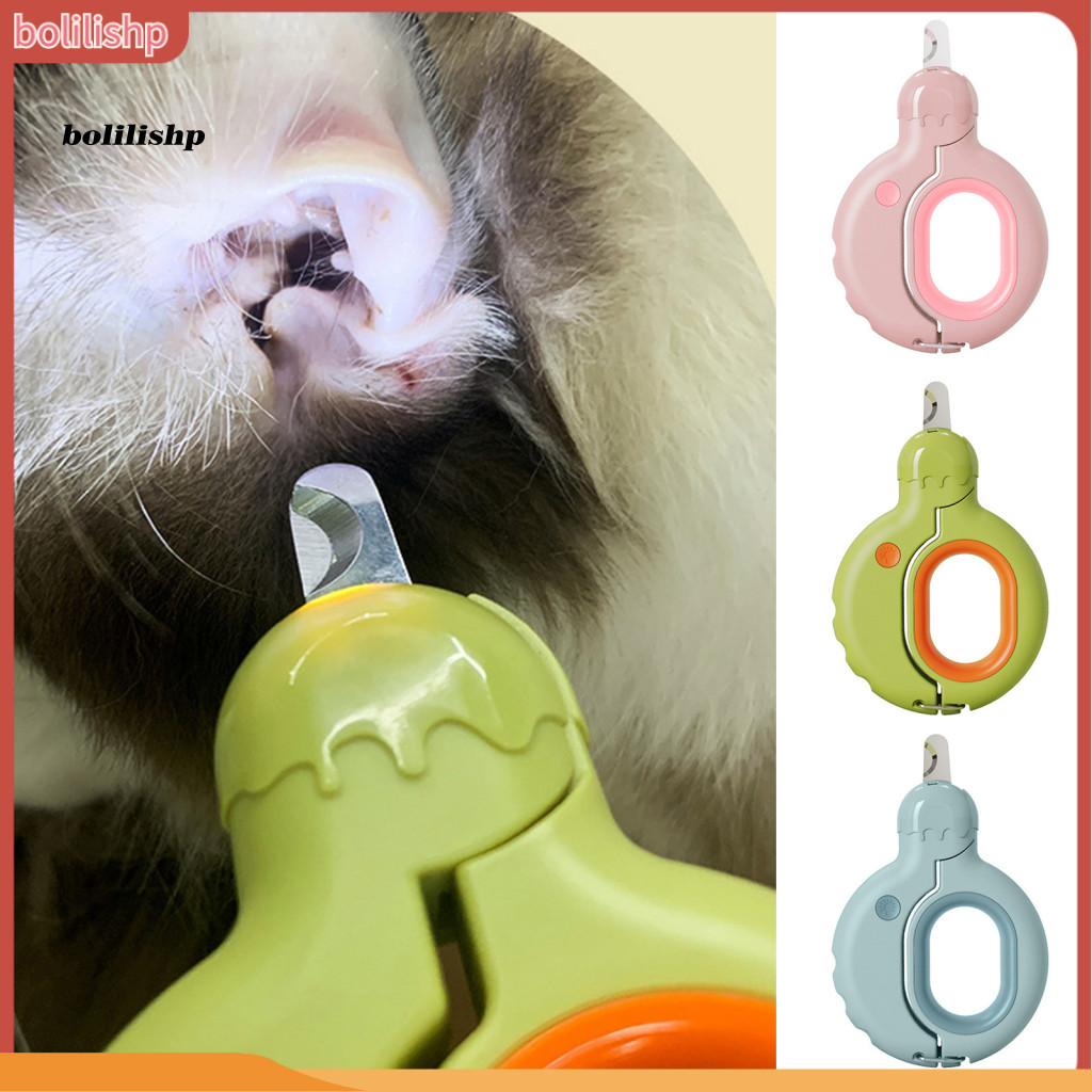 {bolished} Ergonomic Design Dog Nail Cutter Safety Lock