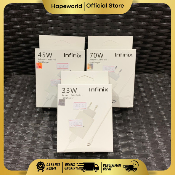 INFINIX CHARGER 33W / 45W / 70W (ADAPTER + CABLE)