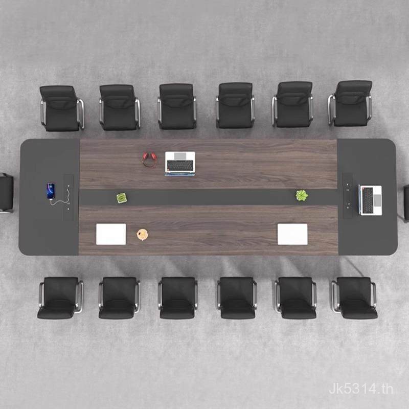 ต่อรองราคา g3 โต๊ะเก้าอี้ แผนกต้อนรับขนาดใหญ่ โต๊ะประชุม Workbench Simple Long Training j8 Conferenc