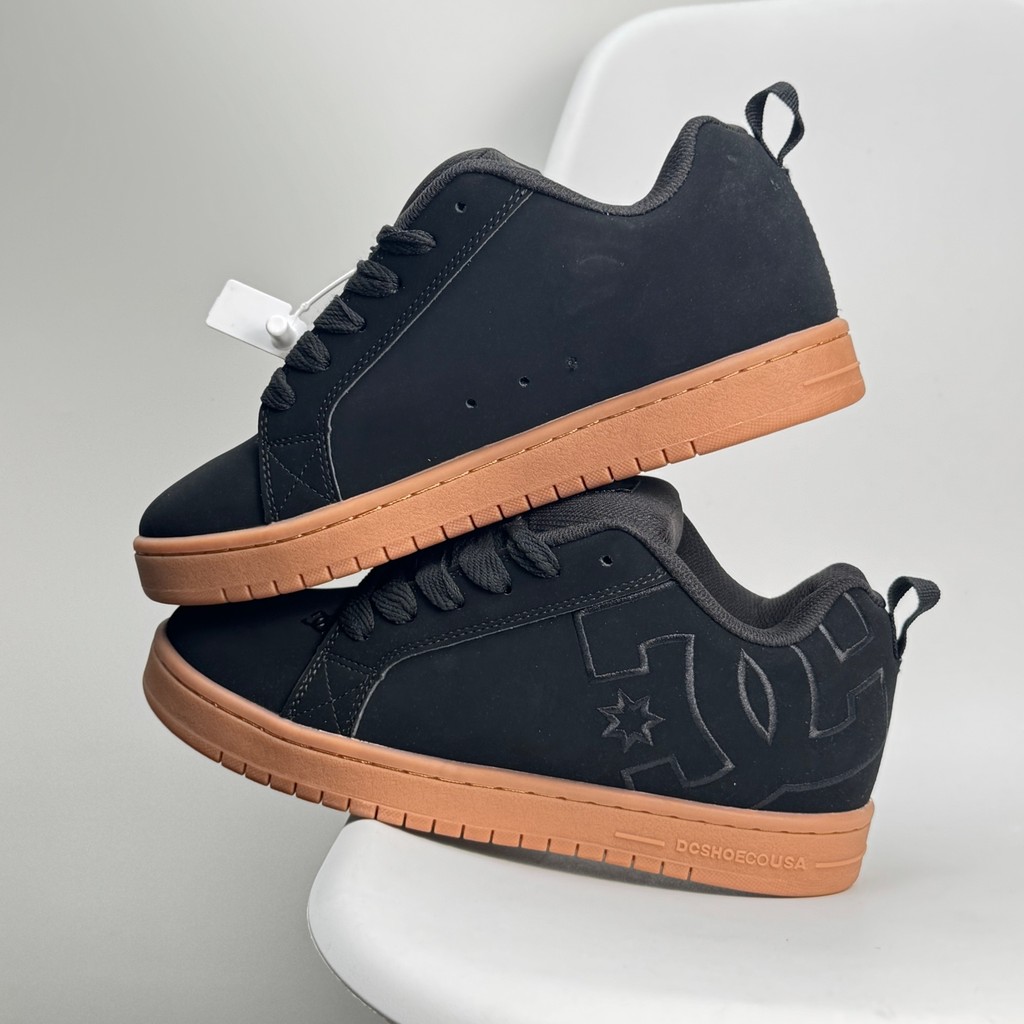 ✅DC Shoes Court Graffik รองเท้าขนมปังอินเทรนด์กันลื่นและทนทานรองเท้าบอร์ดต่ํา