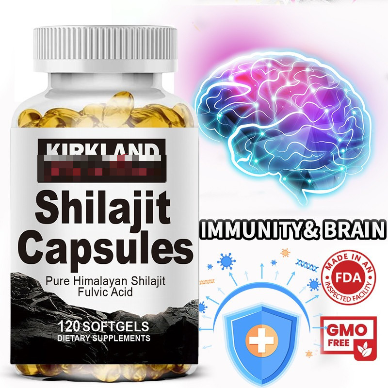 Shilajit Pure Himalayan Organic Supplement เพื่อความแข็งแรง พลังงาน ภูมิคุ้มกัน