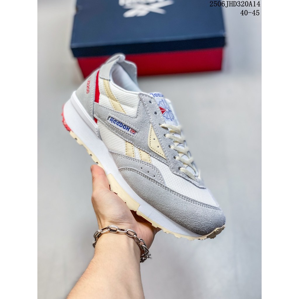 ✅Reebok LX2200 รองเท้าวิ่งน้ําหนักเบาสําหรับเล่นกีฬาย้อนยุคอเมริกันสําหรับผู้ชายและผู้หญิง