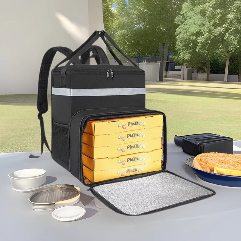 Style Takeaway Box Backpack Rider Running Leg Delivery Box Backpack Style Takeaway Insulation Pizza 