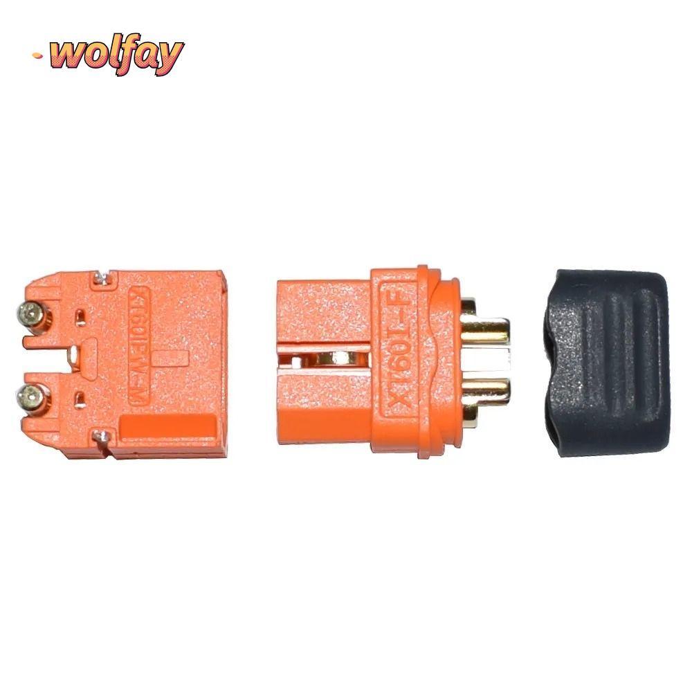 WOLFAY XT60I-F XT60I-PW 2 + 1 ปลั๊ก,สัญญาณ Pin รุ่นอะไหล่ 2 + 1 Connector สัญญาณปลั๊ก,อุปกรณ์เสริมทอ