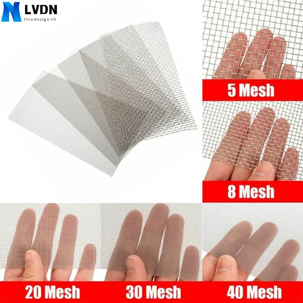Stainless Steel 5Mesh /8Mesh /20/30/40 Mesh Woven Wire Filtration Screen Filters