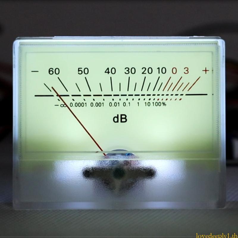 Love Performance VU Level Meter DB Amplifier เหมาะสําหรับบ้านสําหรับอุปกรณ์ LED Backlight