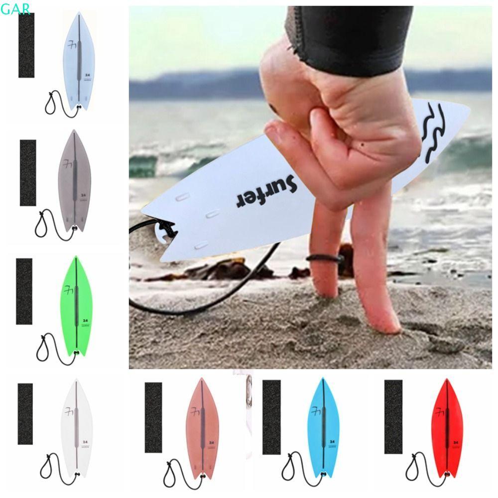 GAR กระดานโต้คลื่นนิ้ว, ABS Mini Finger Surfing, Party Favors Surf Toy ของขวัญวันเกิด