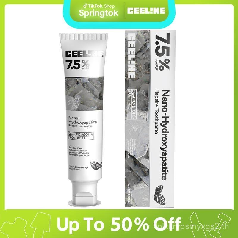 Ceelike Nano Hydroxyapatite Toothpaste | Enamel Repair & Strengthening | Fluoride-Free, Gentle Care 