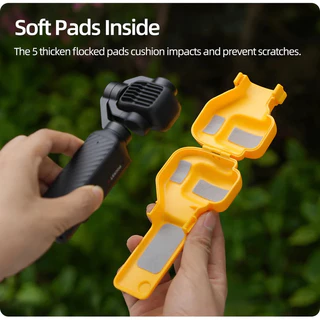 เคสป้องกันสําหรับ DJI Pocket 4P Gimbal ป้องกันหน้าจอ Anti-Scratch Flip Guard สําหรับ DJI Pocket 4P อุปกรณ์เสริมสําหรับกล้อง