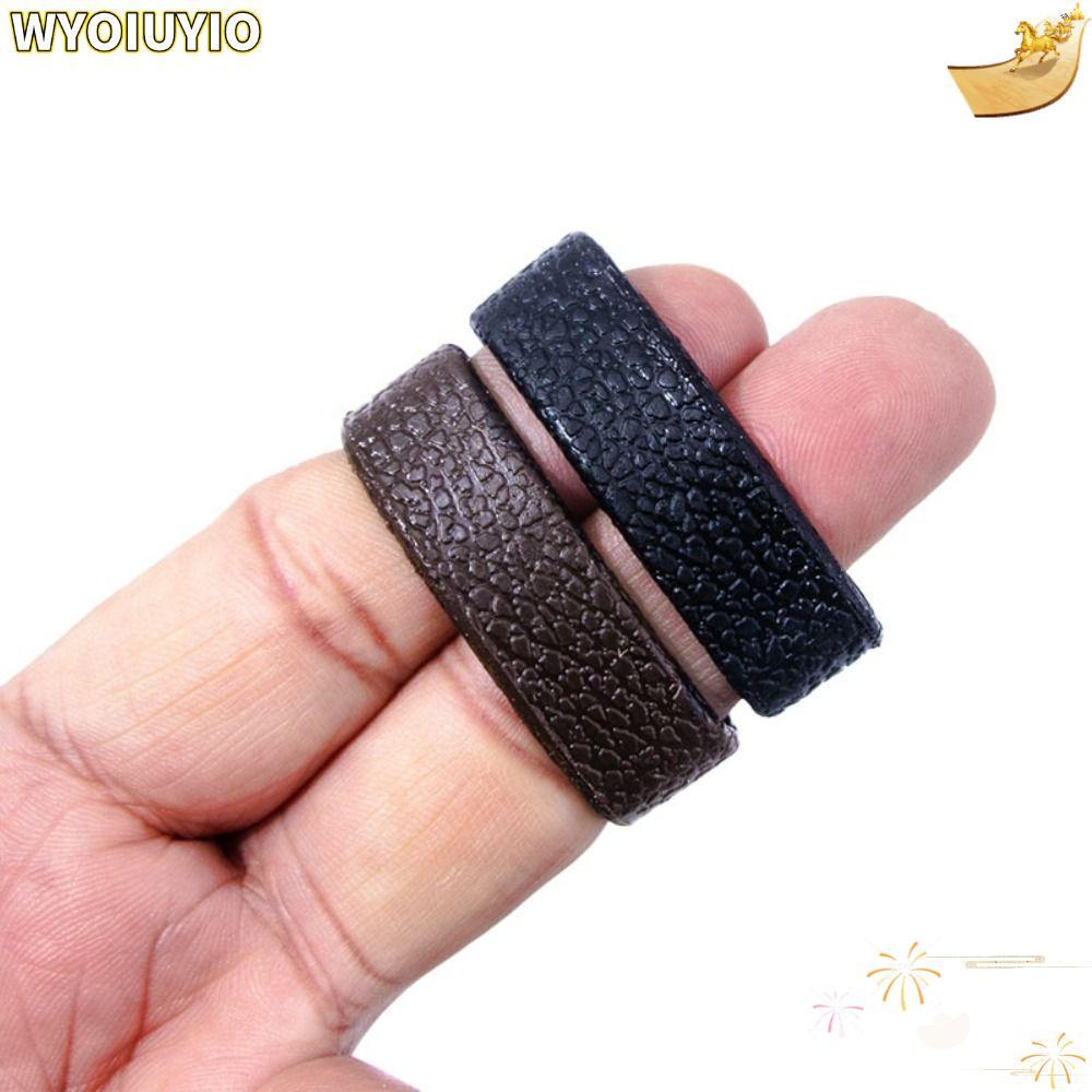 WYOIUYIO ที่วางห่วงเข็มขัด, Universal 40 มม.ที่ละเอียดอ่อนเข็มขัด Keeper Loops, ทนทาน TPU หนัง DIY เข็มขัดแหวนสําหรับ 30-38 มม.