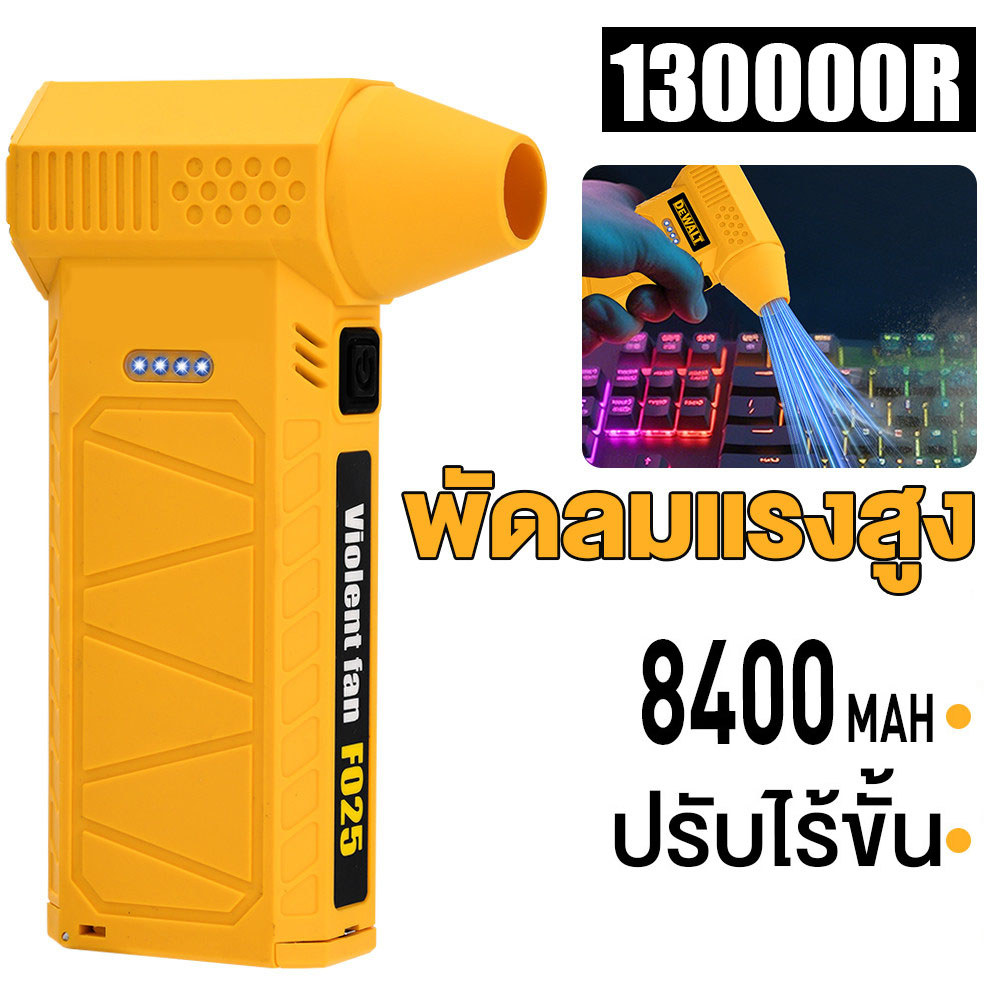 Aideepen Violent Jet Fan พัดลมไฟฟ้า พัดลมความเร็วสูงแบบพกพา ใช้งานง่าย เหมาะสําหรับการเดินทาง/ในรถยนต์ ของใหม่