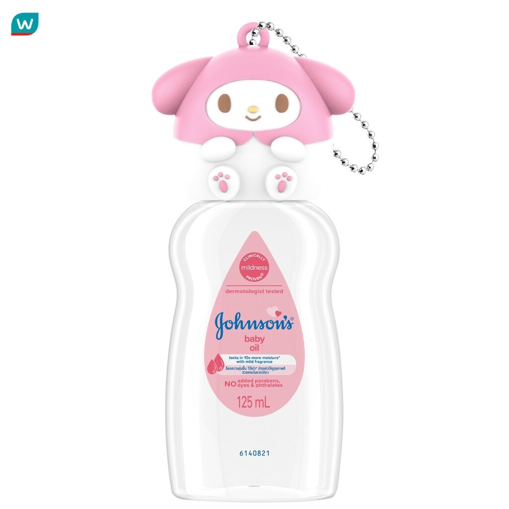 Johnson's จอห์นสัน เบบี้ ออยล์ 125 มล. (คละลาย) ออยล์บำรุงผิว