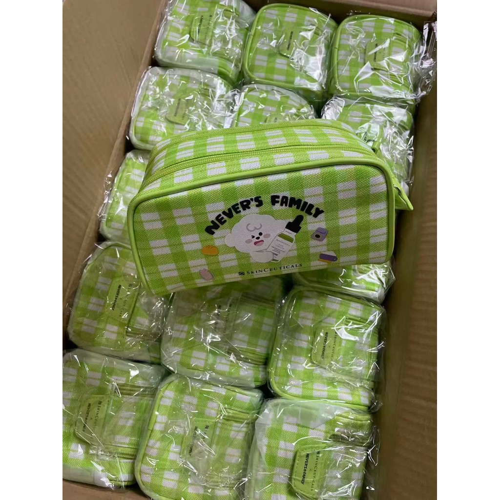 Xiu * Co-Branded Naiwa Family Travel Cosmetic Bag Storage Bag Naiwa Family Co-Branded Cosmetic Bag ล