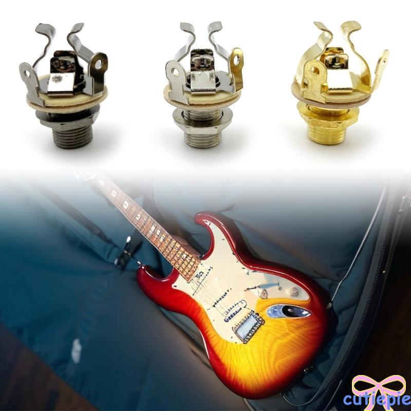 Cutie Multi Point String Vibration Sensor แจ็คกีตาร์อินเทอร์เฟซเอาต์พุตสําหรับกีตาร์คุณสมบัติการปฏิเสธการเชื่อมต่อ