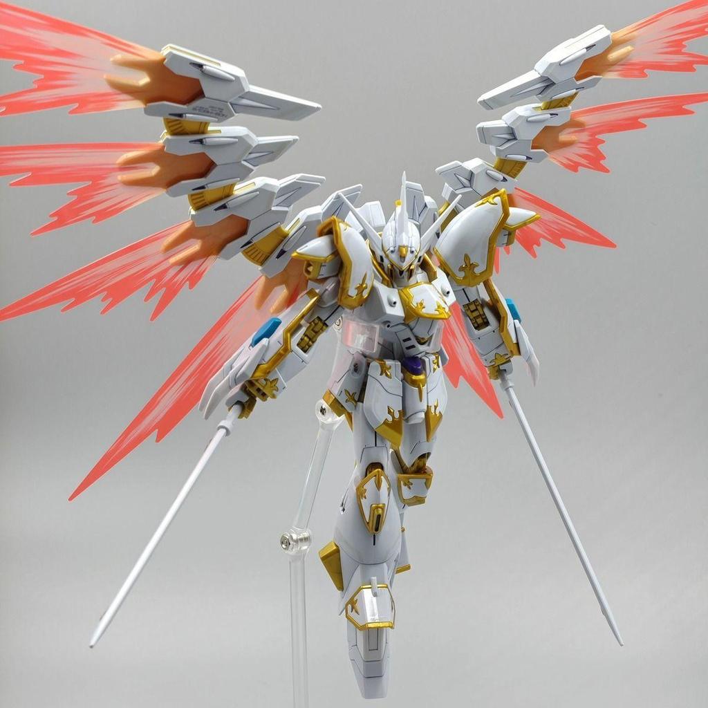 [มาใหม่] Chiba Model HG Godbird Galoulo Gundam Assembly Model KO Galoulo Mecha Water Delivery Sticke