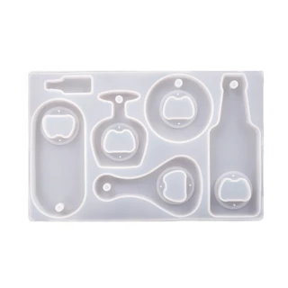 🇹🇭พร้อมส่ง | แม่พิมพ์ซิลิโคนที่เปิดขวด ที่เปิดขวดเบียร์ Bottle Opener Resin Mold สำหรับเรซิ่น DIY