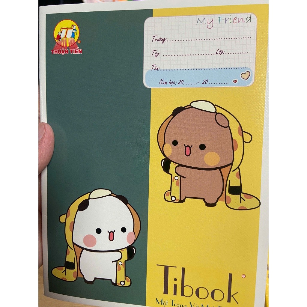 (จํานวนมาก 10 เล่ม) สมุดบันทึกนักเรียน MyFriend 96 หน้า ปริมาณ 60gsm - สมุดบันทึก 4 เส้นสําหรับนักเร